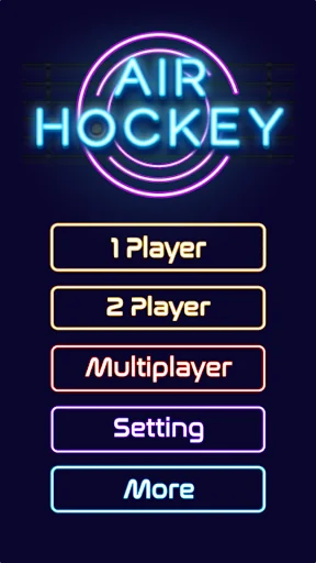 AirHockey Glow