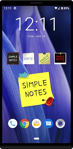 Another Note Widget: Sticky