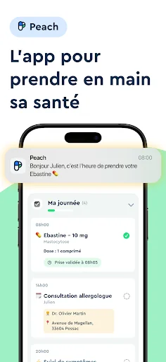 Peach : rappel de médicaments
