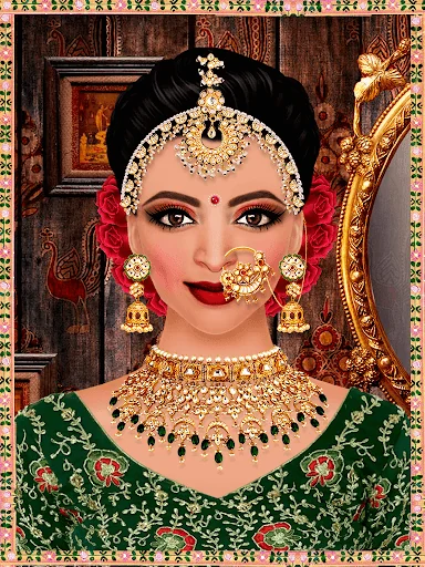 Indian Bride DressUp Makeup