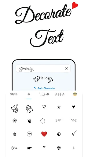 Stylish Text- Letter Style Art screenshot 3