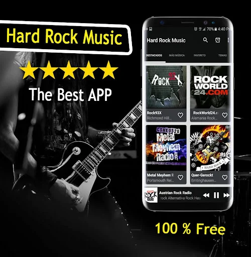Hard Rock Music screenshot 1