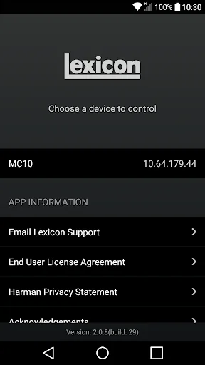Lexicon Control
