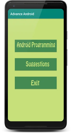 Advance Android(Programming)