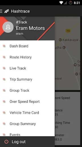 Hashtrace Vehicle Tracking Sys