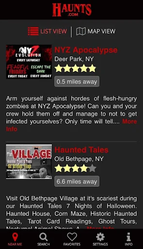 Halloween Haunted Houses Near 