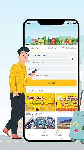 HAIVAN - Đặt xe đường dài