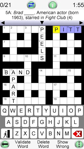 Crossword Unlimited screenshot 1