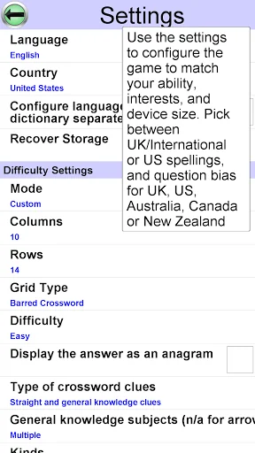 Crossword Unlimited screenshot 4