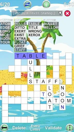 Word Fit Puzzle