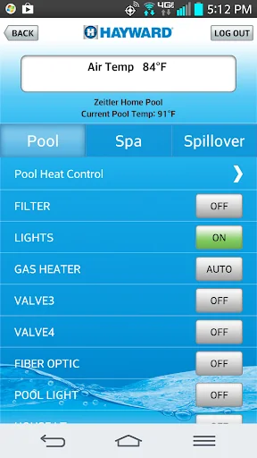 Hayward AquaConnect® screenshot 1