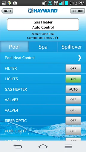 Hayward AquaConnect® screenshot 2
