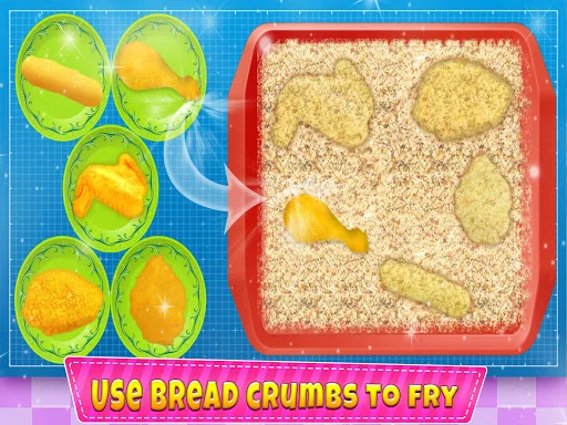 Deep Fry Cooking Chicken Chef screenshot 4