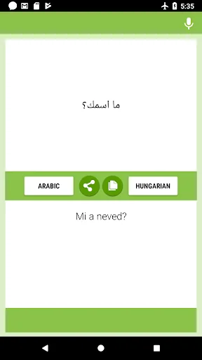 Arabic-Hungarian Translator