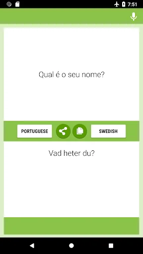Portuguese-Swedish Translator