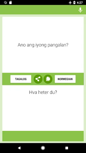 Tagalog-Norwegian Translator