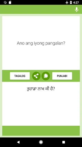 Tagalog-Punjabi Translator