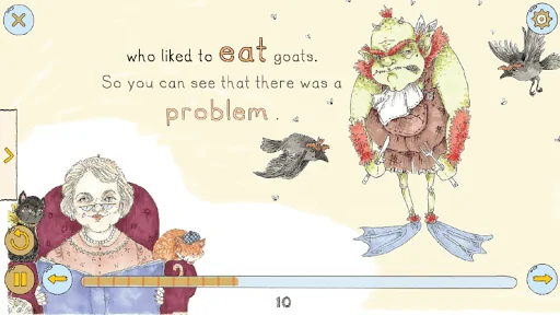 Bedtime stories with grandma 1 screenshot 4