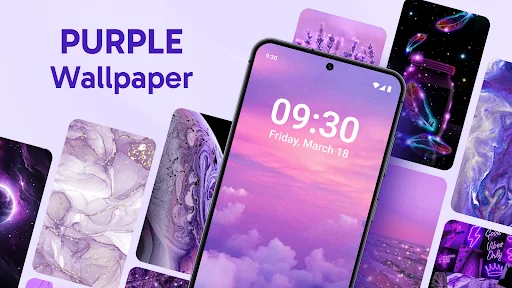 Purple Wallpapers: Backgrounds screenshot 1