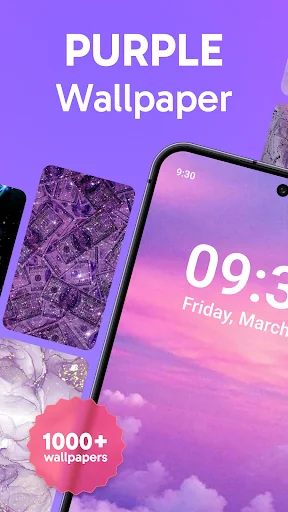 Purple Wallpapers: Backgrounds screenshot 2