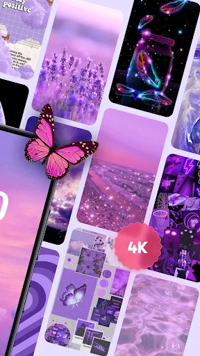 Purple Wallpapers: Backgrounds screenshot 3