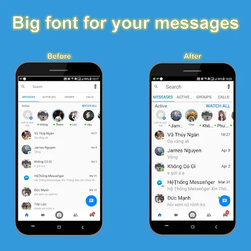 Big font - Enlarge font size screenshot 2