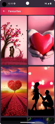 Love Wallpapers - HeartPixel screenshot 1