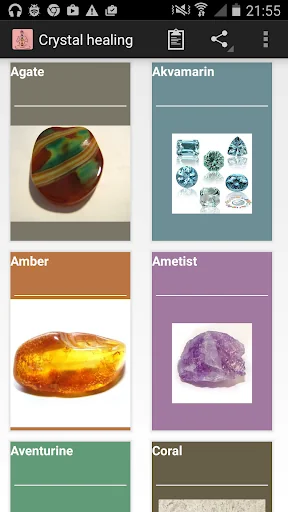 Healing stones(crystaltherapy) screenshot 1