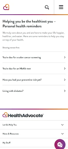 Health Advocate screenshot 3