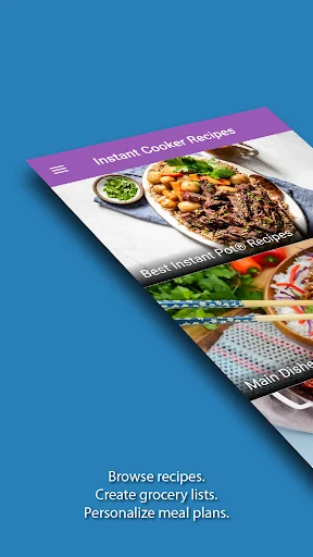 Instant Cooker Recipes - Press