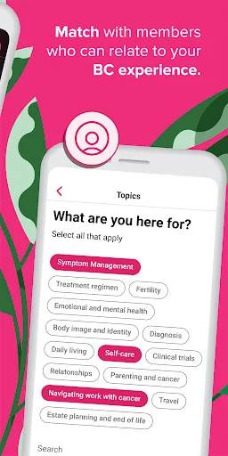 Bezzy Breast Cancer screenshot 3