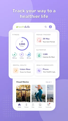 Healthshots App