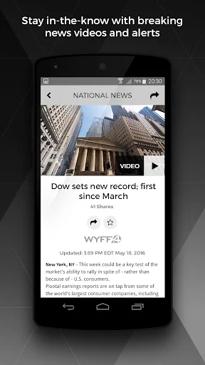 WYFF News 4 and weather screenshot 2