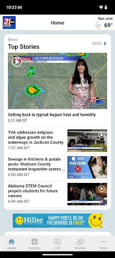 WAAY TV ABC 31 News screenshot 2