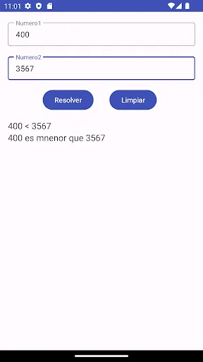 Comparar Numeros