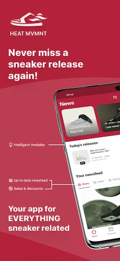 HEAT MVMNT - The Sneaker App screenshot 1