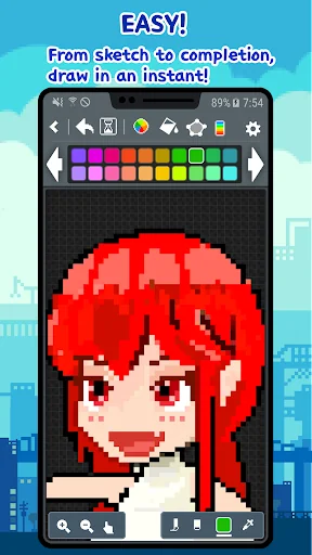 Pixelart paint Pro screenshot 2