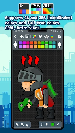 Pixelart paint Pro screenshot 3