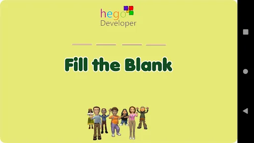 Fill the blanks for Kids. screenshot 1
