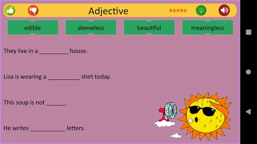 Fill the blanks for Kids. screenshot 4