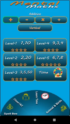Mental Math for kids.