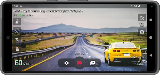 Droid Dashcam - Video Recorder screenshot 1
