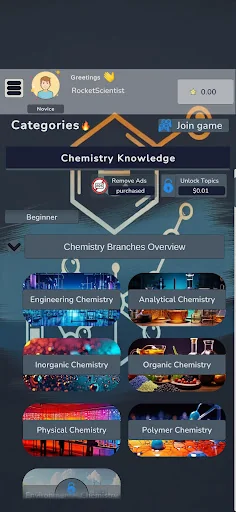 Chemistry Knowledge Quiz