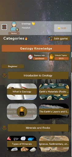 Geology Quiz