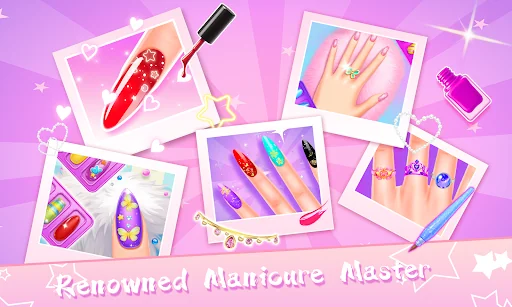 Nail Art Contest: Makeup Games screenshot 4