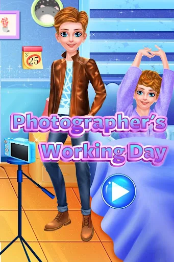 Photographer working Day