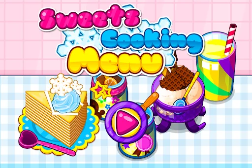 Sweets Cooking Menu