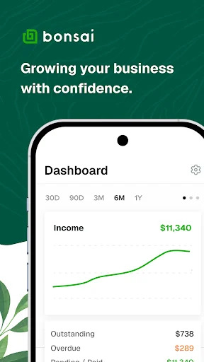 Bonsai Time Tracker & Invoices screenshot 1