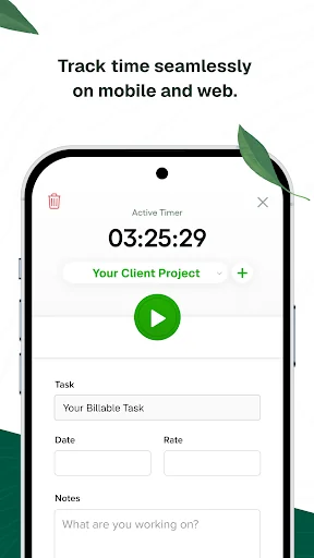 Bonsai Time Tracker & Invoices screenshot 4