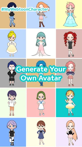 My Webtoon Character:Kpop IDOL screenshot 2